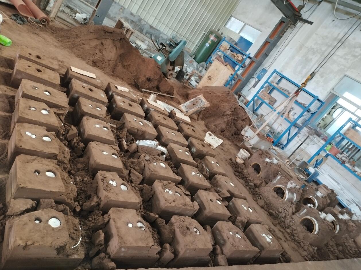 砂型铸造车间一角